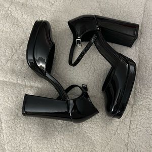 Madden Girl patent leather Mary Jane pumps size 8